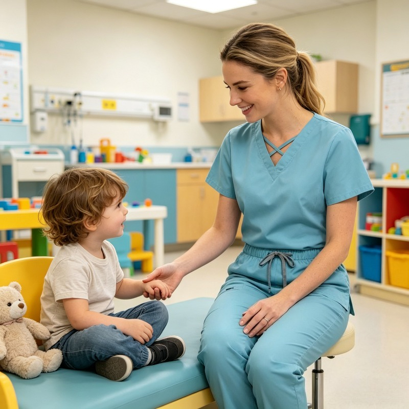 Spa Wellness Center - Washed Work Clothes, Medical Staff, Nurses,
