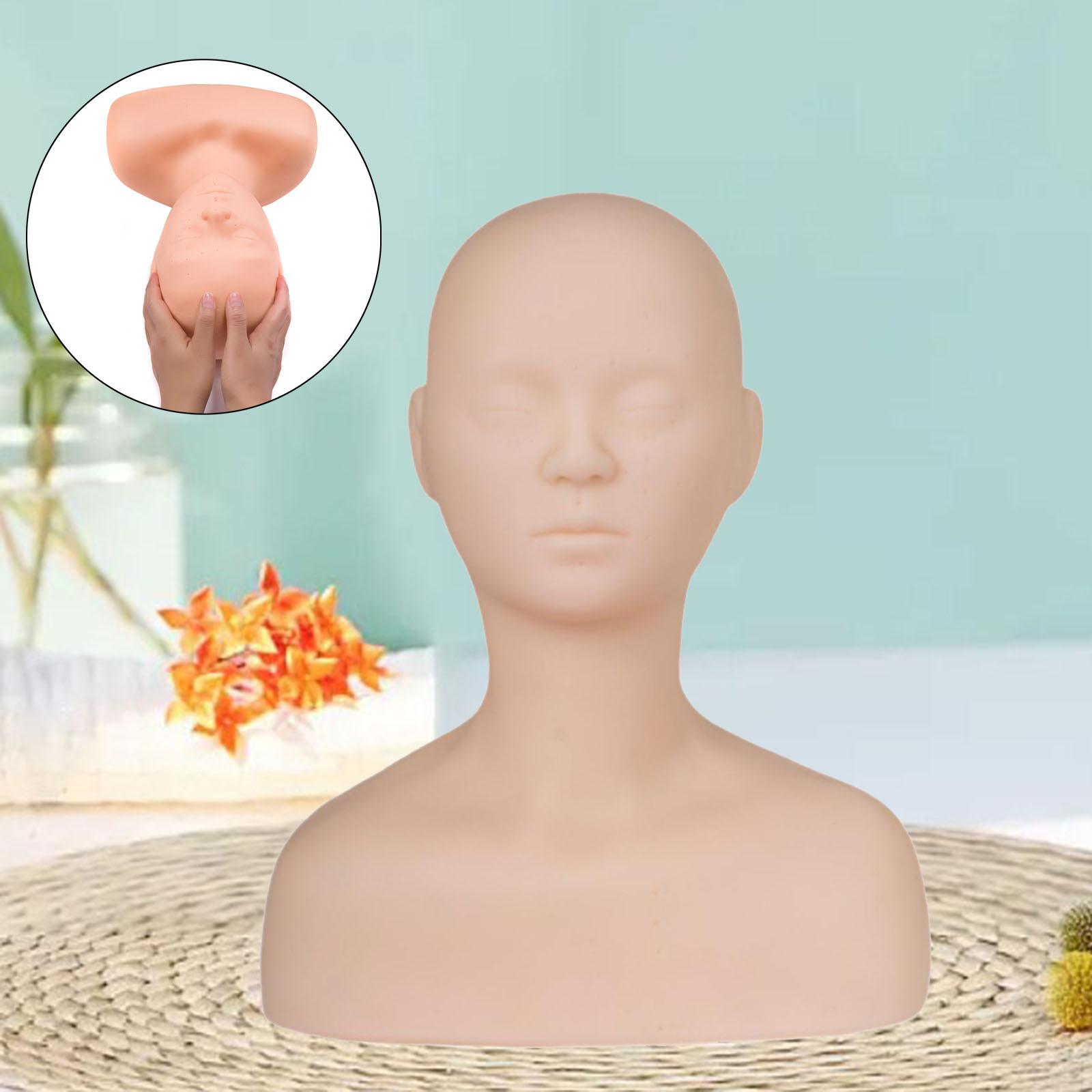 Spa Y Wellness - Training Mannequin Head Makeup Head Practice