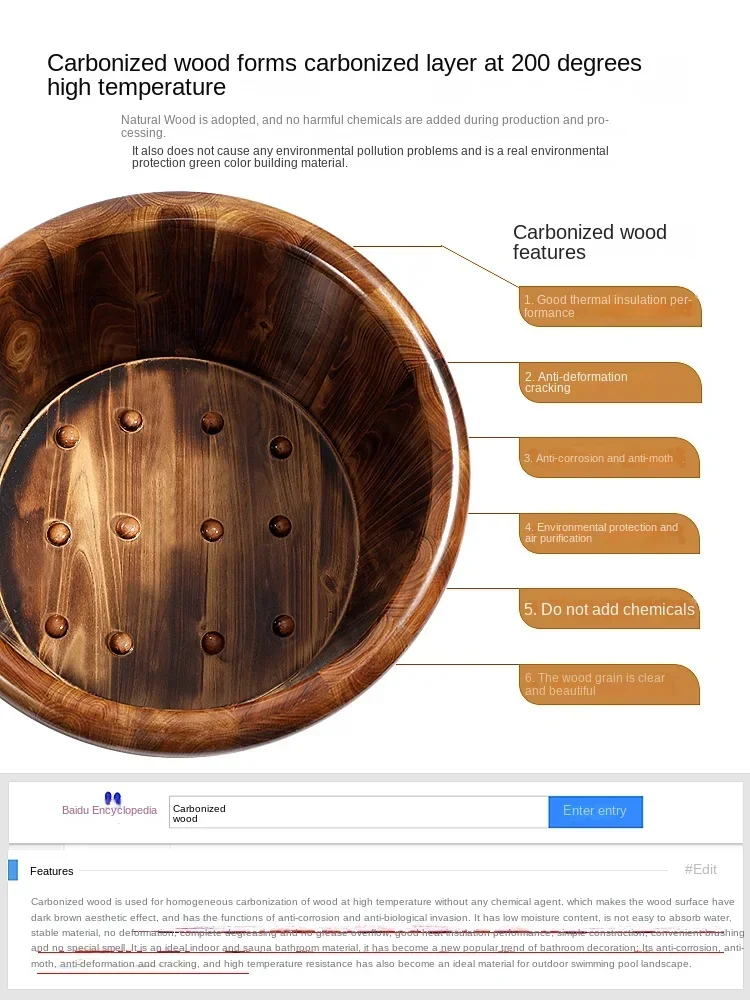 Wood Foot Spa Barrel - Fumigat - Spa Wellness Usa incelemesi ve fiyatı