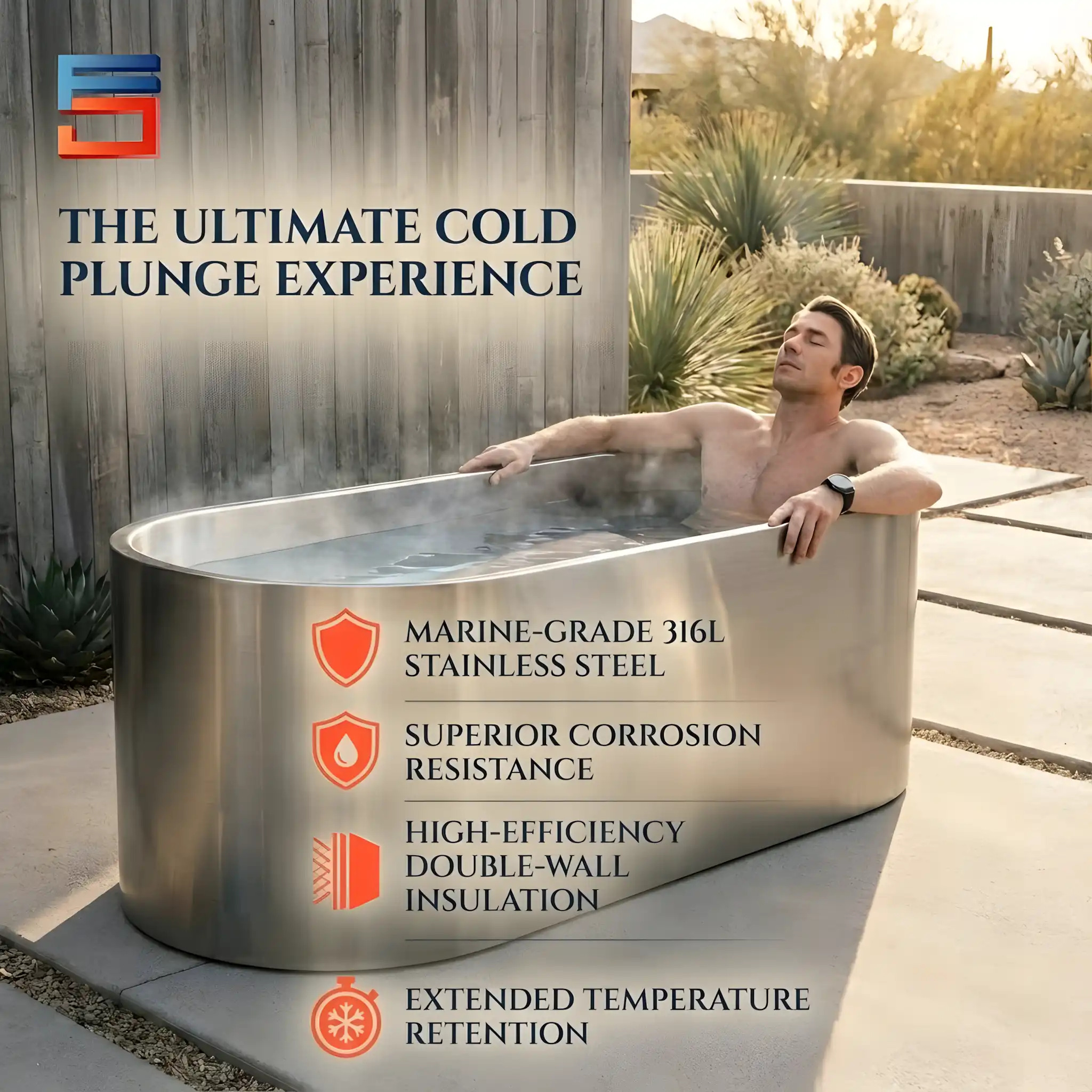 Premium Marine Grade 316 Stain - Spa Wellness Usa incelemesi ve fiyatı
