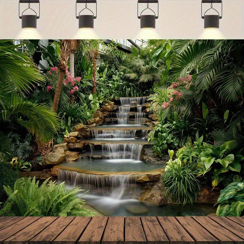 Waterfall Garden Tapestry Lush - Spa Wellness Center incelemesi ve fiyatı