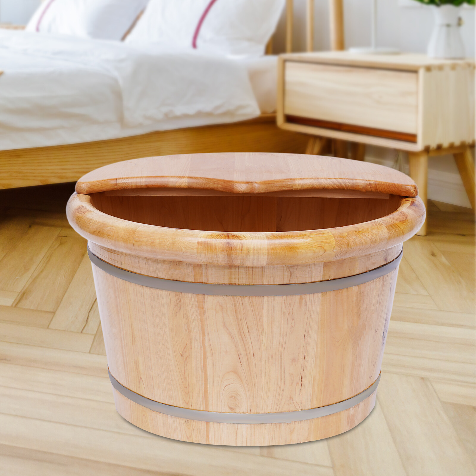 Cedar Wood Foot Bath Tub Leak- - Spa Y Wellness incelemesi ve fiyatı