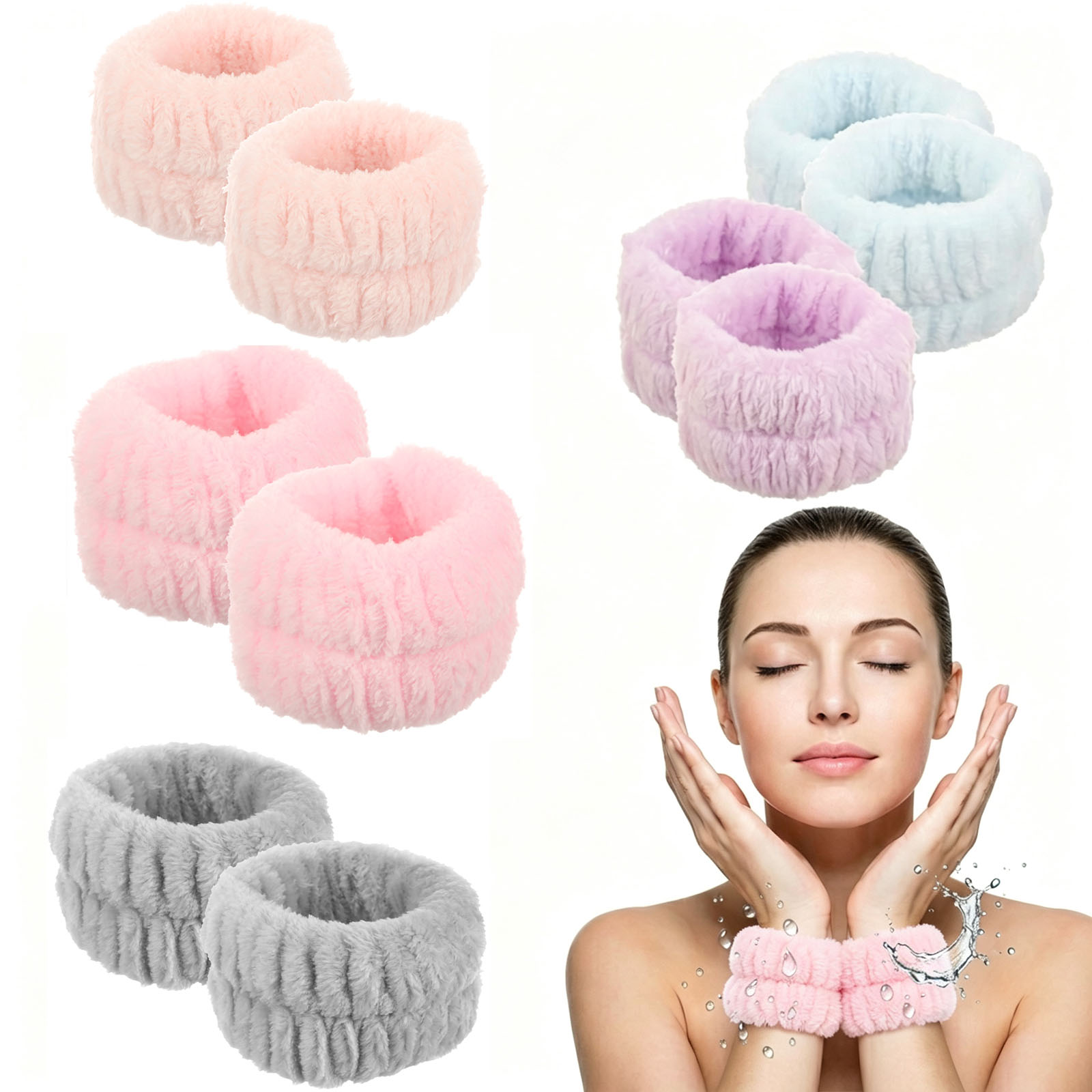 2Pcs Wrist Band Washing Face S - Spa Y Wellness incelemesi ve fiyatı