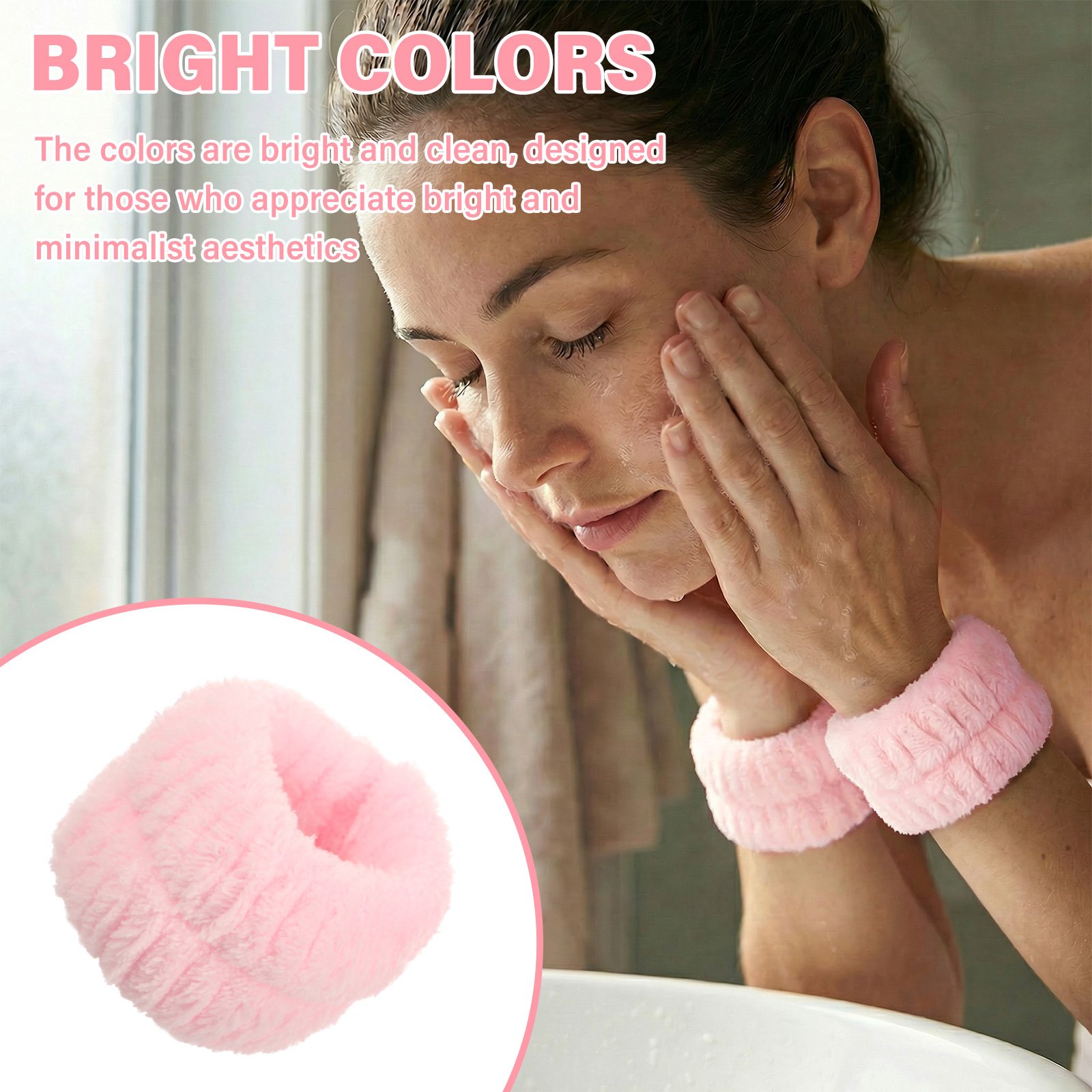 2Pcs Wrist Band Washing Face S - Spa Y Wellness incelemesi ve fiyatı