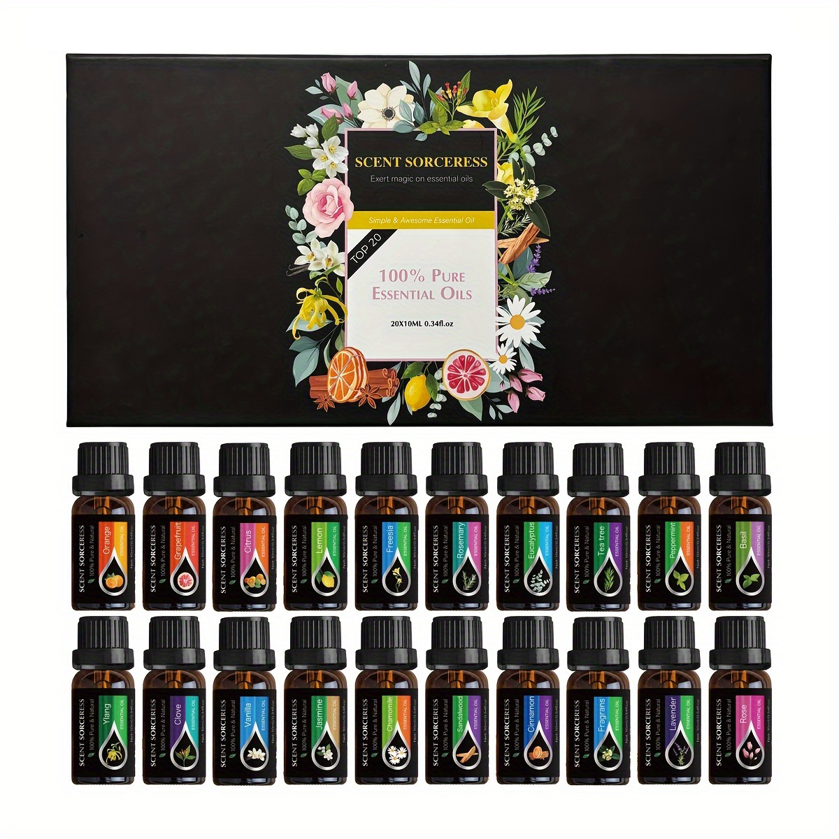 20pcs/set Black Classic Essent - Spa Y Wellness incelemesi ve fiyatı